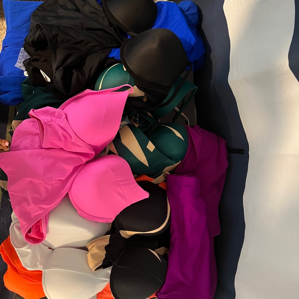 Matte Swim- Swimsuits and Cover Ups 1XL and 2XL